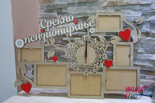 Часовник со 6 рамки
